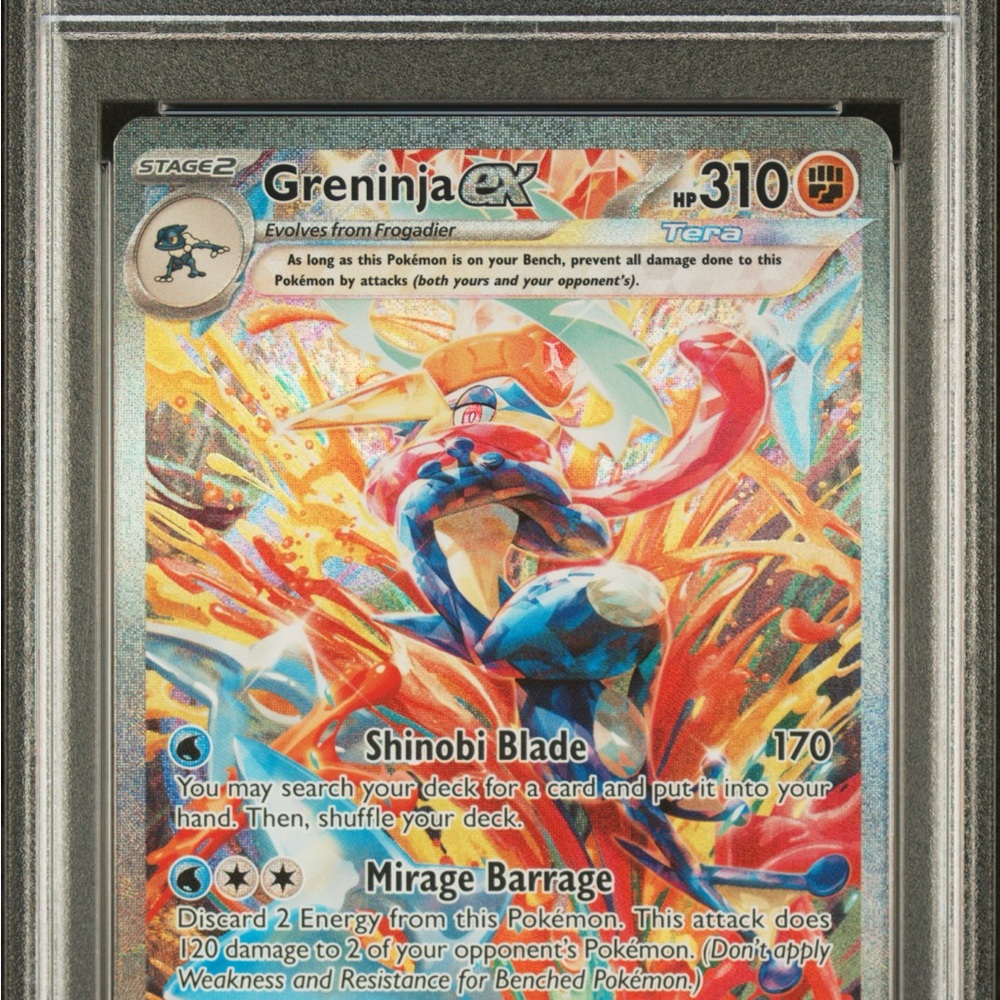 2024 Pokemon TWM EN Greninja EX Special Illustration RARE #214/167 - PSA 10 GEM